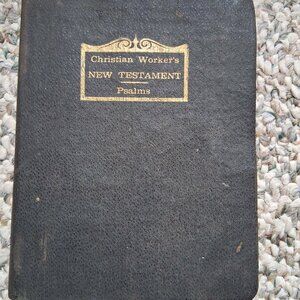 1959 ZONDERVAN MINI NEW TESTAMENT AND PSALM BIBLE